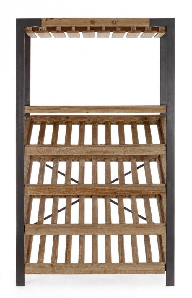 Mobile Portabottiglie Kantin in Legno