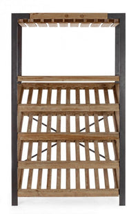 Mobile Portabottiglie Kantin in Legno