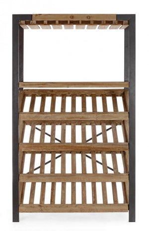 Mobile Portabottiglie Kantin in Legno