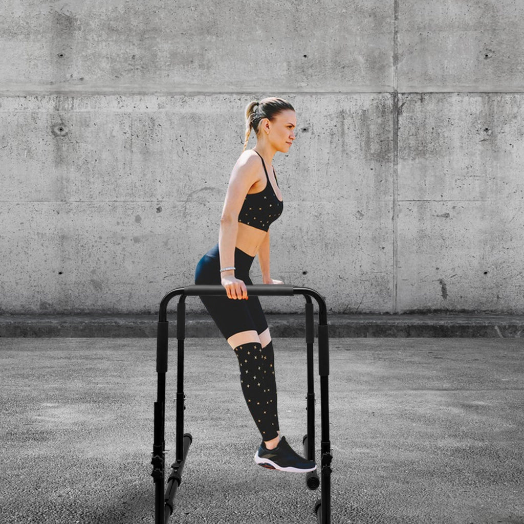 Stazione barre per dip regolabile ¨C Minimal ¨C Resistente, per allenamento casa