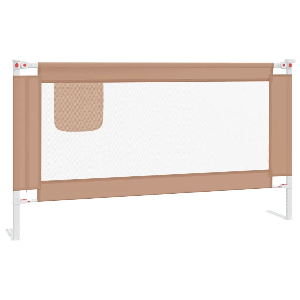 Sponda Letto di Sicurezza per Bambini Talpa 150x25cm in Tessuto 10220
