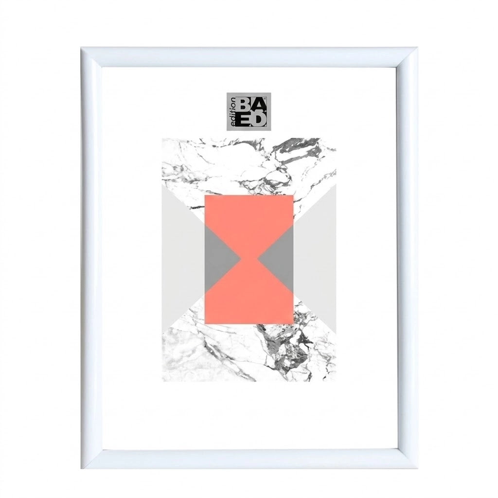 CORNICE 'AMBROISE' cm 13 x 18 con portafoto - bianco  - BricoGo