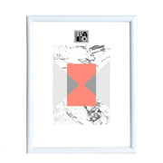 CORNICE 'AMBROISE' cm 13 x 18 con portafoto - bianco  - BricoGo