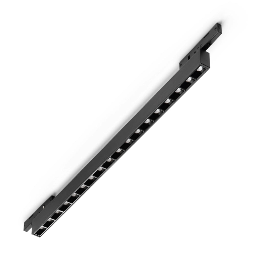 Sistema Lineare Deva 1 Luce Led Integrato Nero 14W Ip20