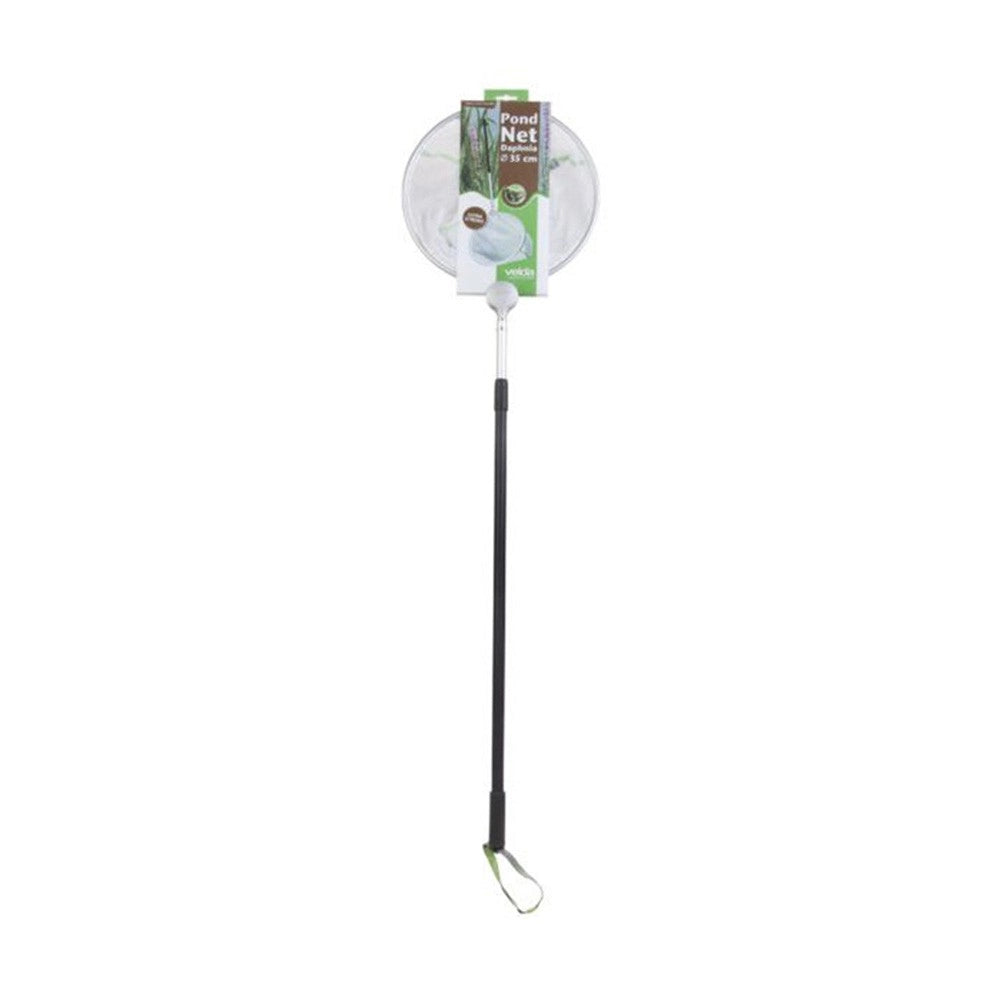 Velda Pond Net Daphnia Round Ø35cm - retino circolare a maglia fine con manico telescopico fino a 1,8m