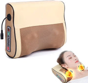Apparecchio per massaggi con rullo e rasoio con riscaldamento infrarosso, funzione elettrica, cuscini per massaggi delle spalle e dei piedi, stiratura dei tessuti profonda, adatto per la zona della vita, le gambe e le spalle, universale.