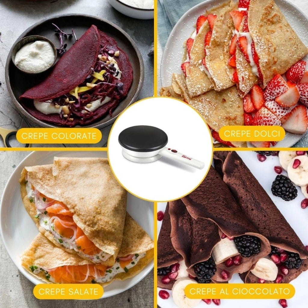 Crepriera Elettrica Cordless con Piatto per Crepes 800 Watt TS3600 GIRMI