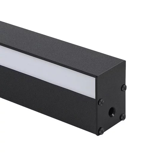 ZMH LED Applique 2ER Indoor Nero 100CM Applique 3000K Corridoio moderno Camera da letto