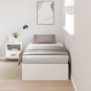 Struttura letto con contenitore Bianco 80 x 200 cm 3335333