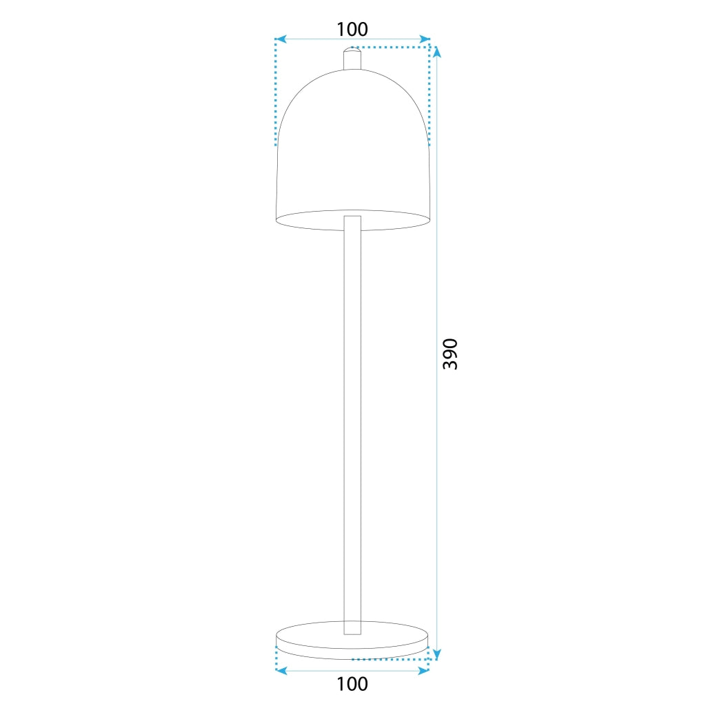 Lampada Da Comodino App1362-t Grey