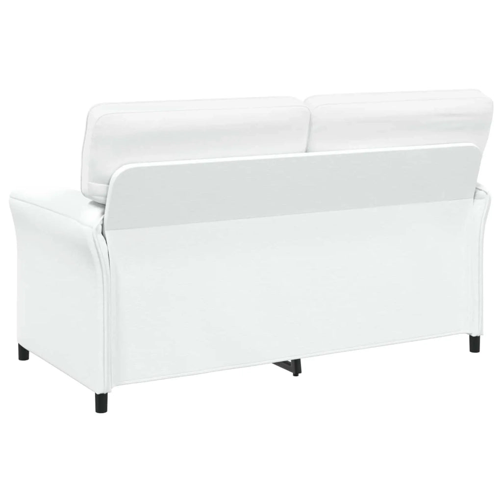 Set di divani 2 pz Bianco Tessuto 3424868