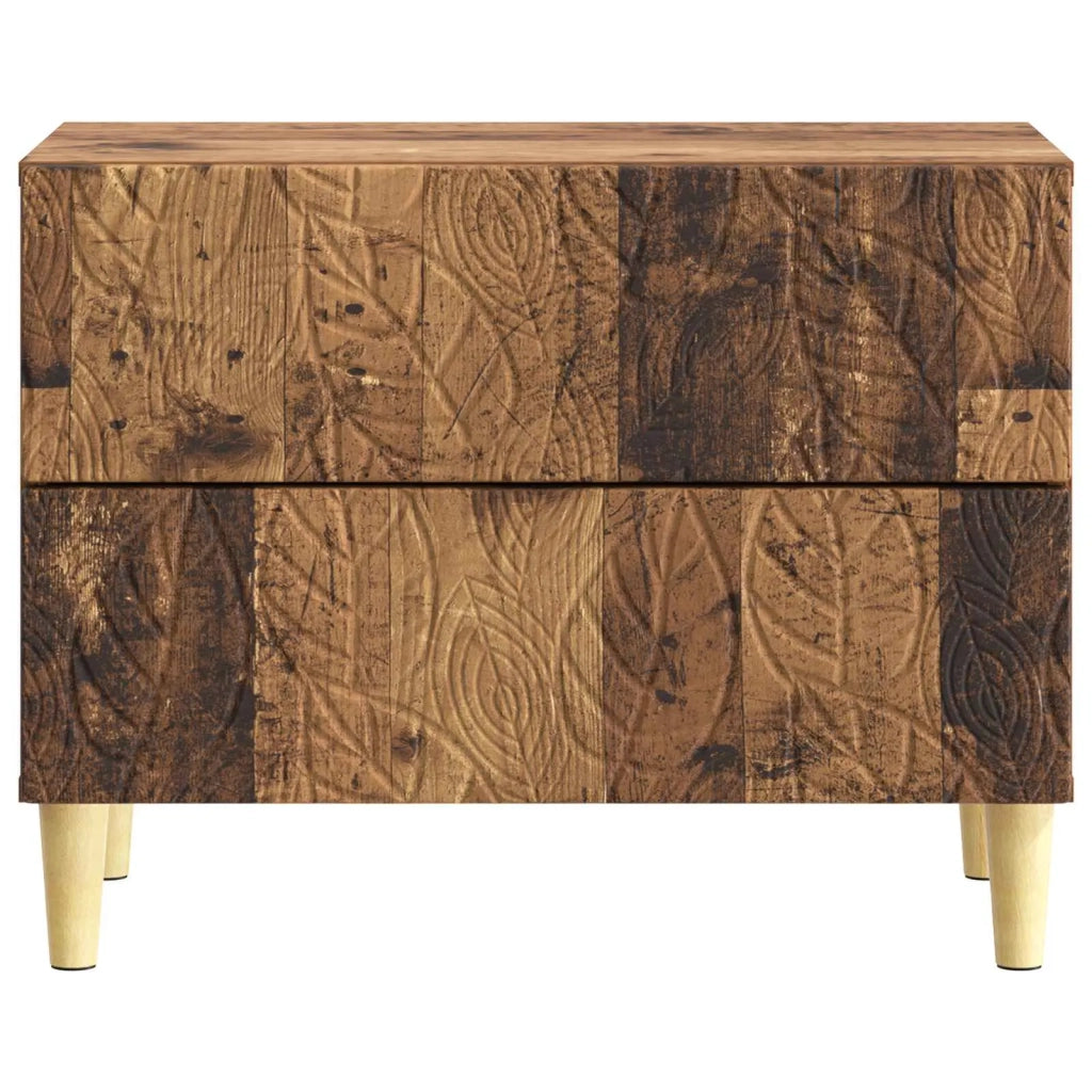 Comodino Legno antico 62 x 34,5 x 48 cm Legno ingegnerizzato 895013