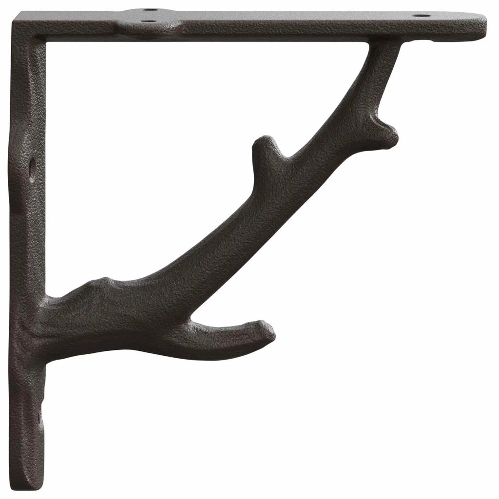 Supporti per mensole da parete 12 pz Marrone Antico 42038853