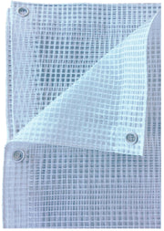 Telo retinato trasparente in PE Leno 120 gr/m2, occhiellato 500x300cm, Fredi