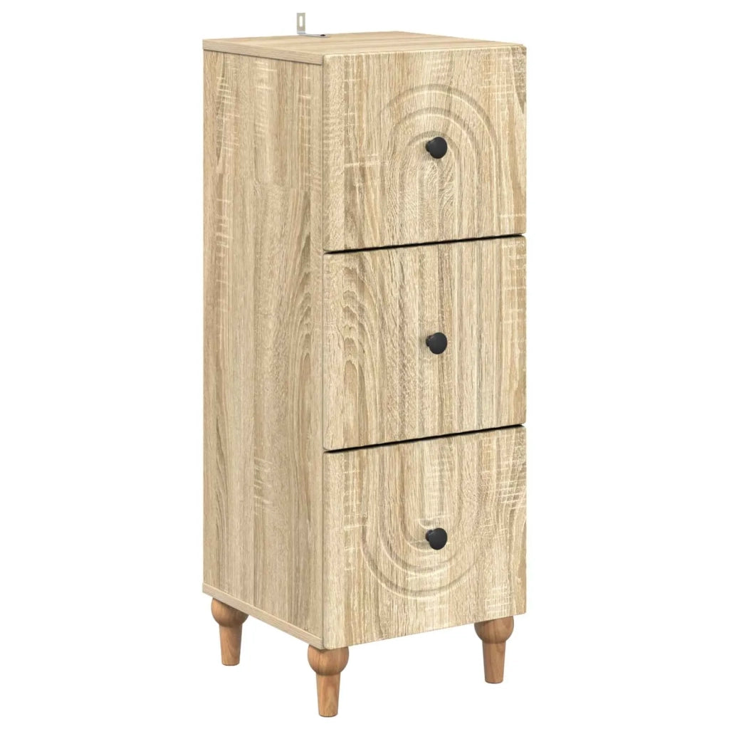 Mobile con Cassetti Rovere Sonoma 33 x 34,5 x 90 cm 894157