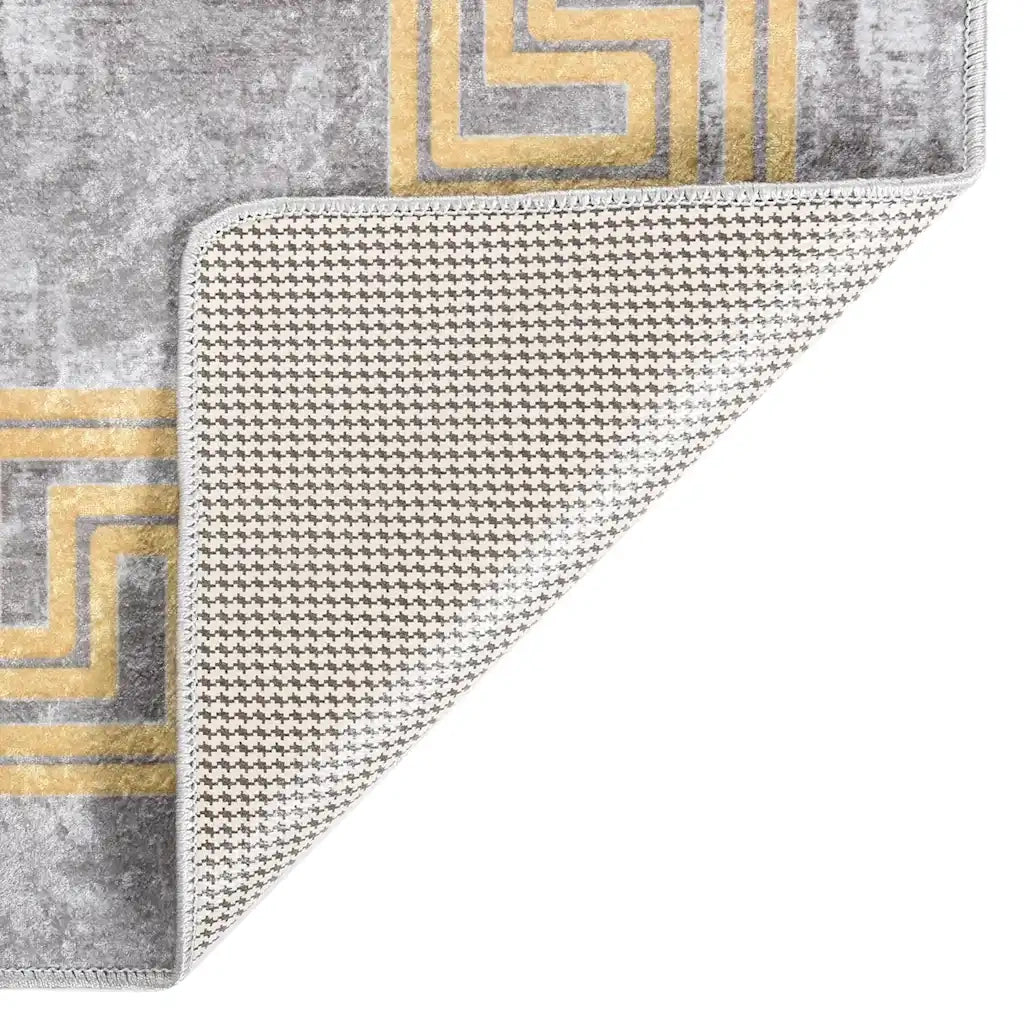 Tappeto Lavabile 80x300 cm Grigio Antiscivolo cod mxl 60942
