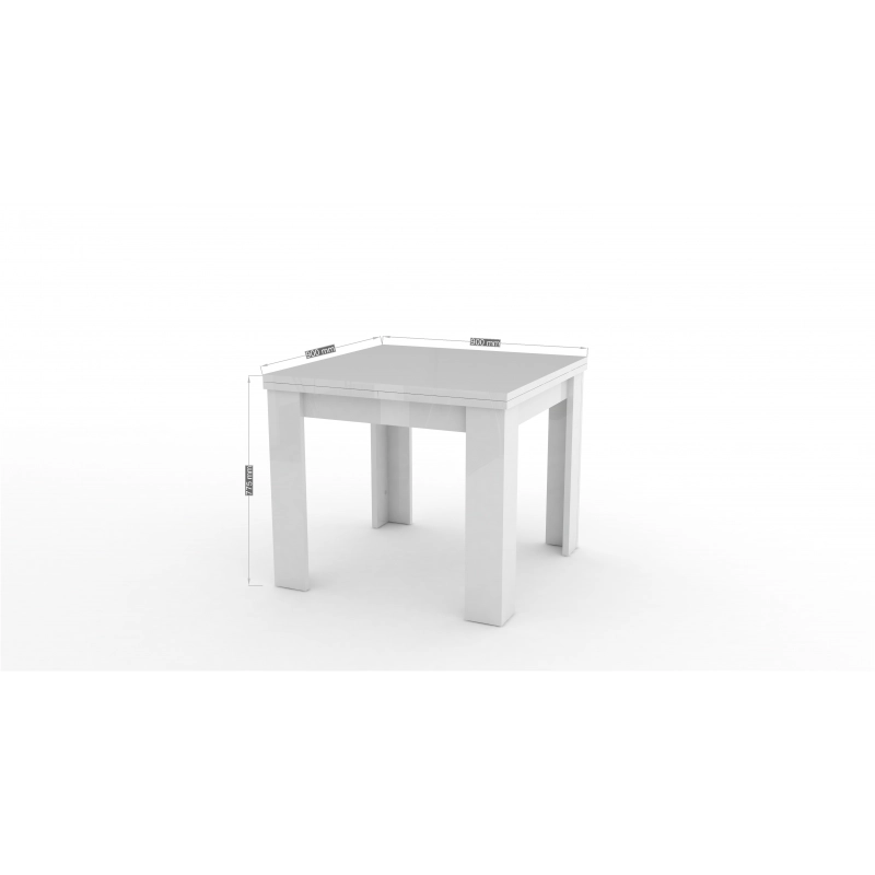 Tavolo allungabile Jesi – 90/180x75x90 – Ardesia