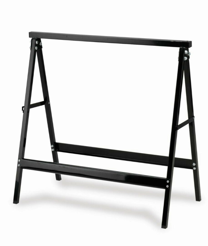 Cavalletto Acciaio Verniciato Nero Max Portata 100 Kg - Biacchi Gianfranco