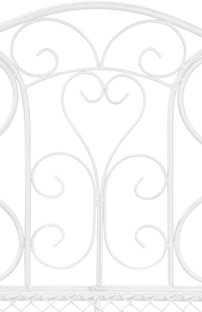 Panchina da Giardino Tara bianco