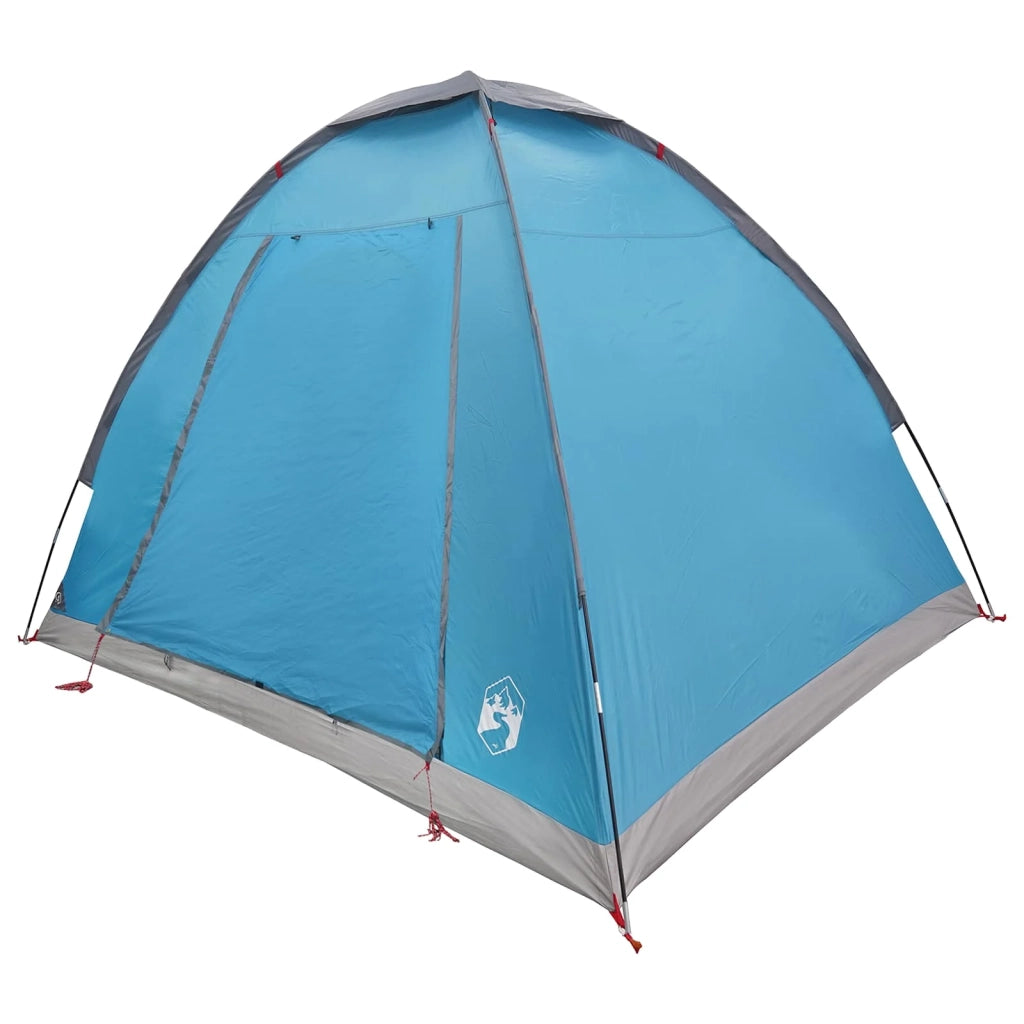 Tenda da campeggio con tetto Blu 2 persone Poliestere e Acciaio 42028643