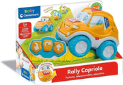 Rally Capriole, Macchinina , Gioco Prima Infanzia, Macchina Telecomandata con Suoni e Canzoni, Stimola Manualita, Lingua