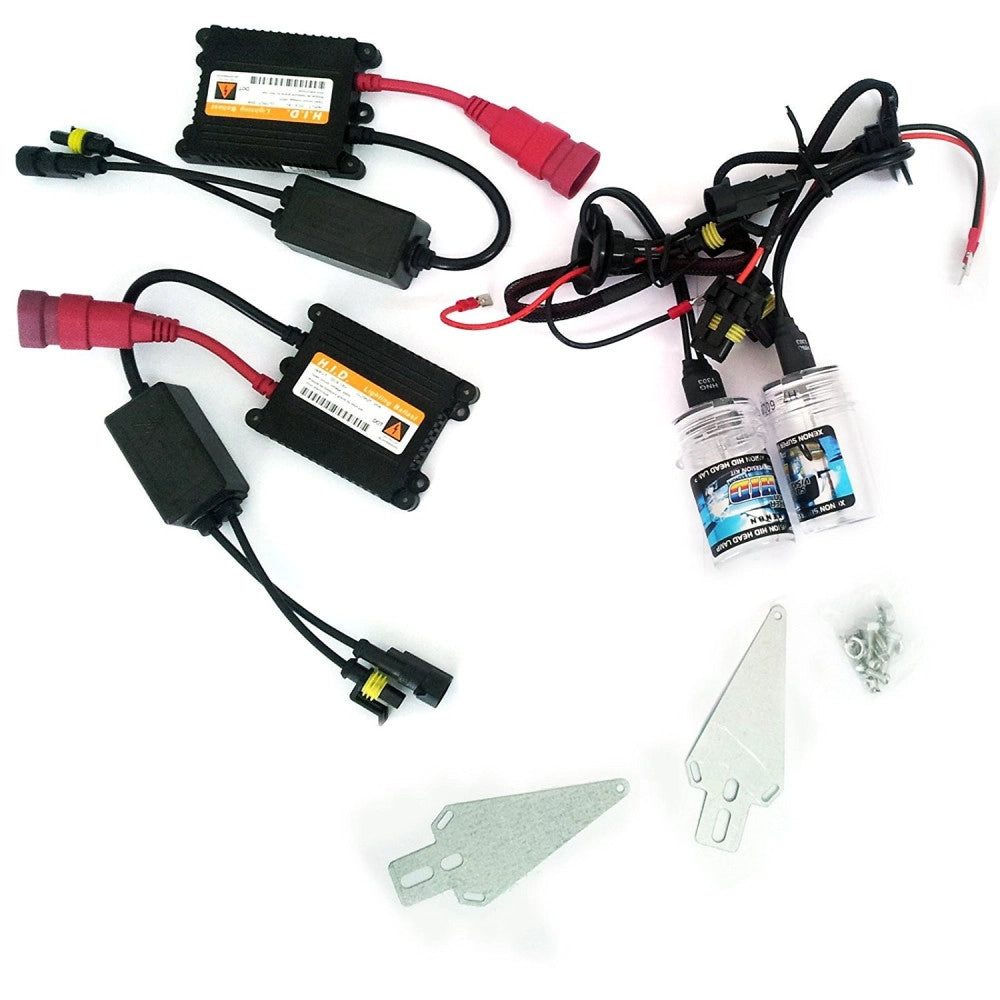 Trade Shop - Kit Luci Xenon Centraline Ballast Slim Fari Xeno H1 6000k 45w Auto Moto -