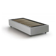 Alarita, Letto Singolo Contenitore Made in Italy, Bianco