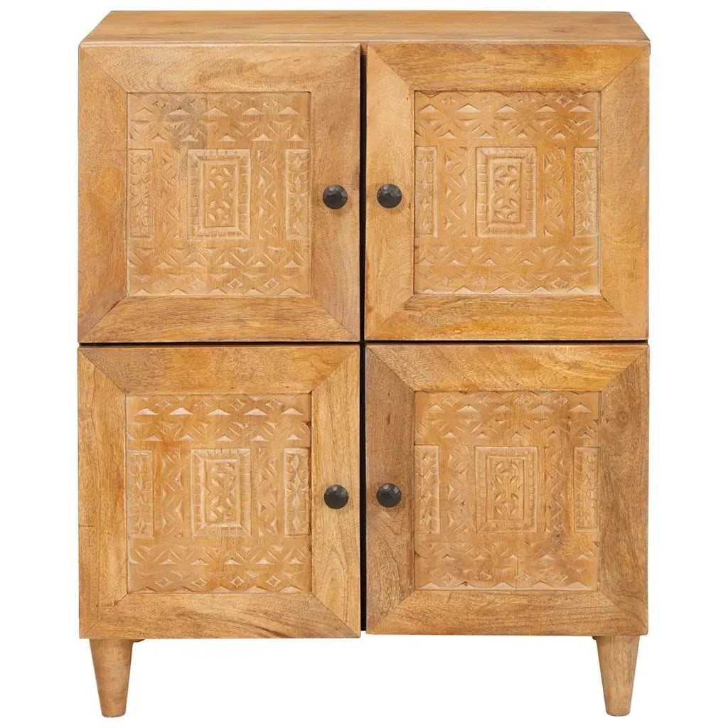 Credenza | Madia | Buffet da pranzo | Armadio da pranzo 60 x 33 x 75 cm Legno di mango massello