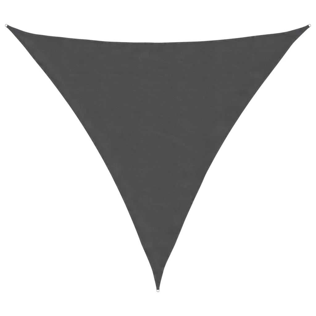 Vela Parasole | Telo Ombra | Vela da ombra Antracite 2x2x2 m 100% Poliestere Oxford