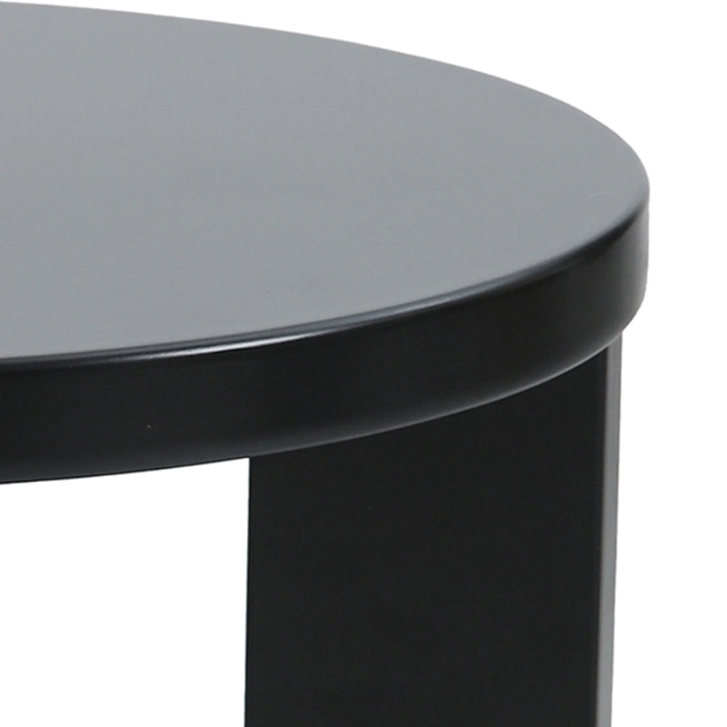 Elegante e pratico tavolino 50 x 40 cm nero 03_0010927