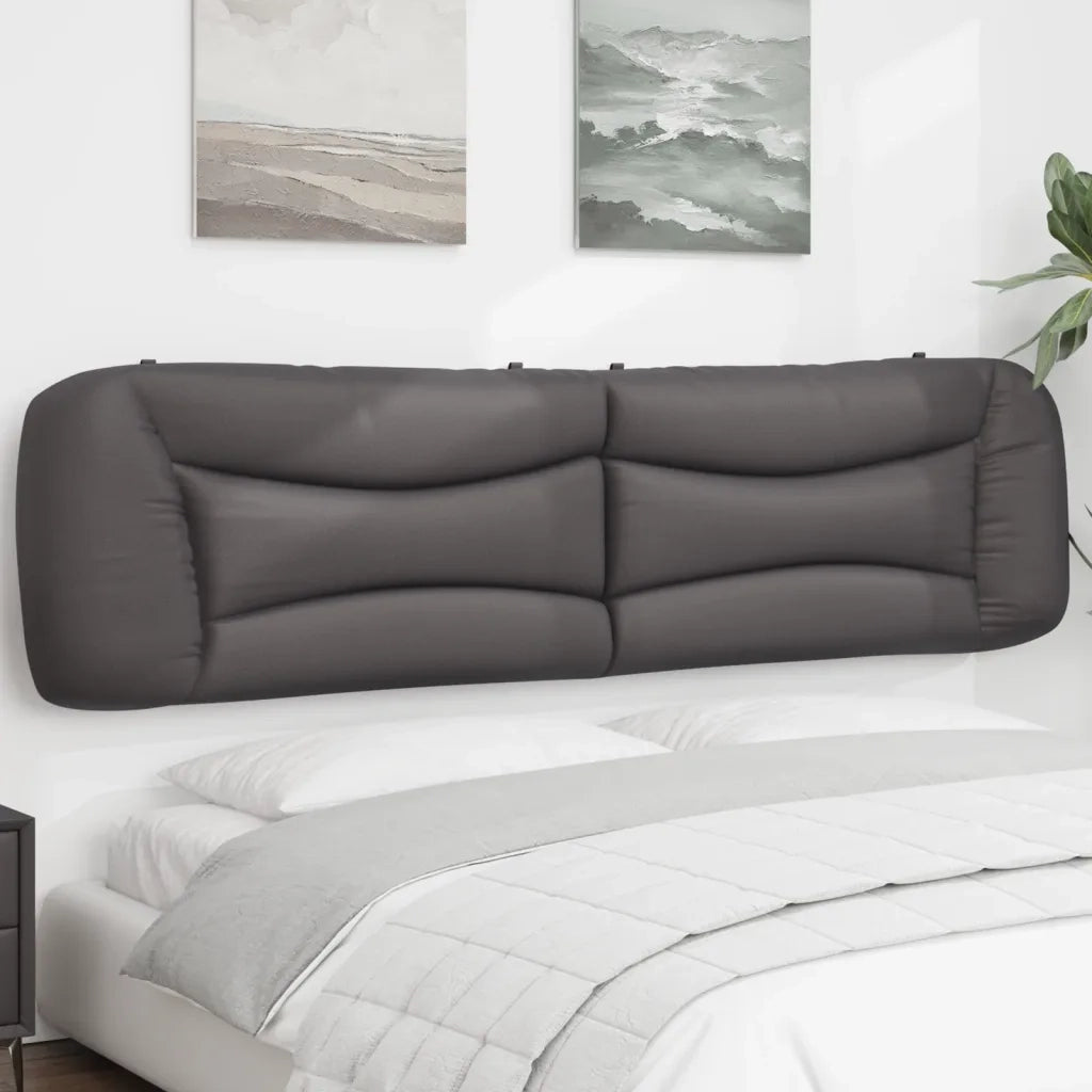 Cuscino Testiera Hvar Grigio 200 cm in Similpelle CFW4856128