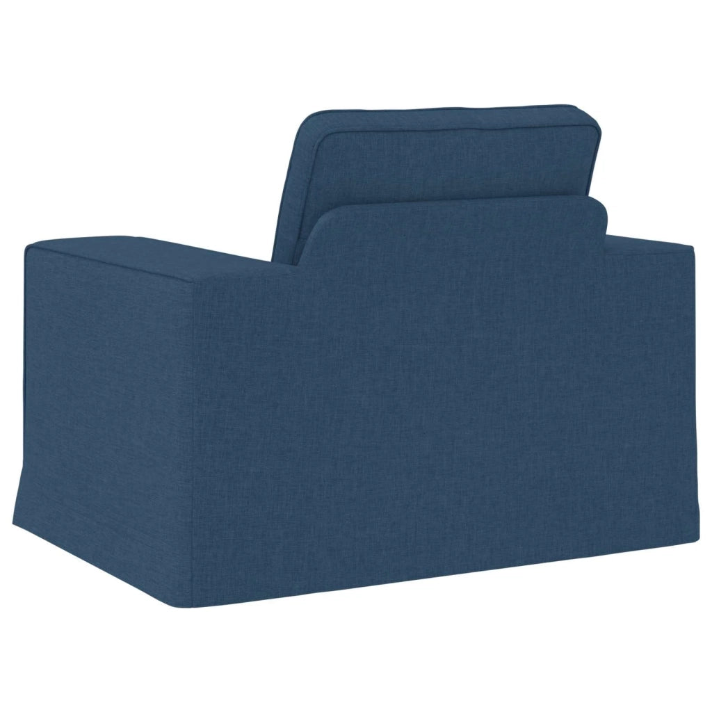Divano | Divano da soggiorno | Sofa Blu 103 x 80 x 82 cm Tessuto