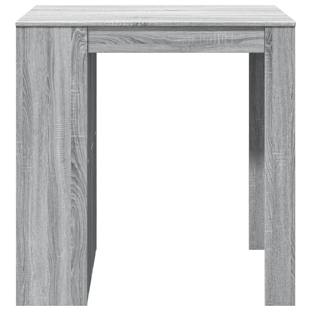 Tavolo da Bar Grigio Sonoma 102x70x103,5 cm in Truciolato