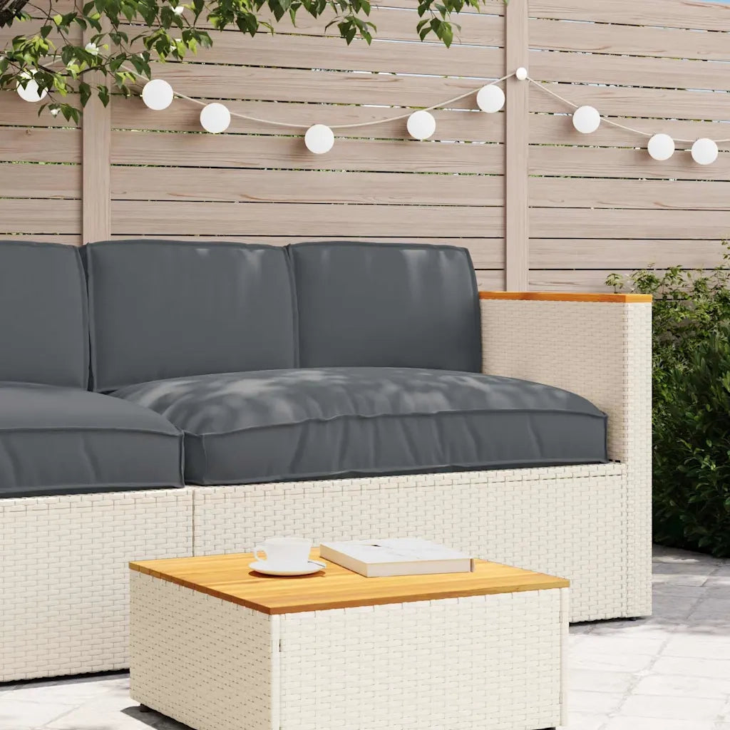 vidaXL Set di Cuscini per Pallet 3 pcs Antracite 120 x 80 x 12 cm