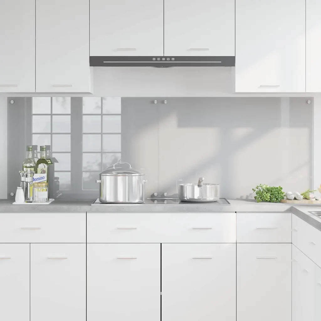 Schienale da cucina 2 pcs Grigio chiaro 90 x 60 cm 3415454