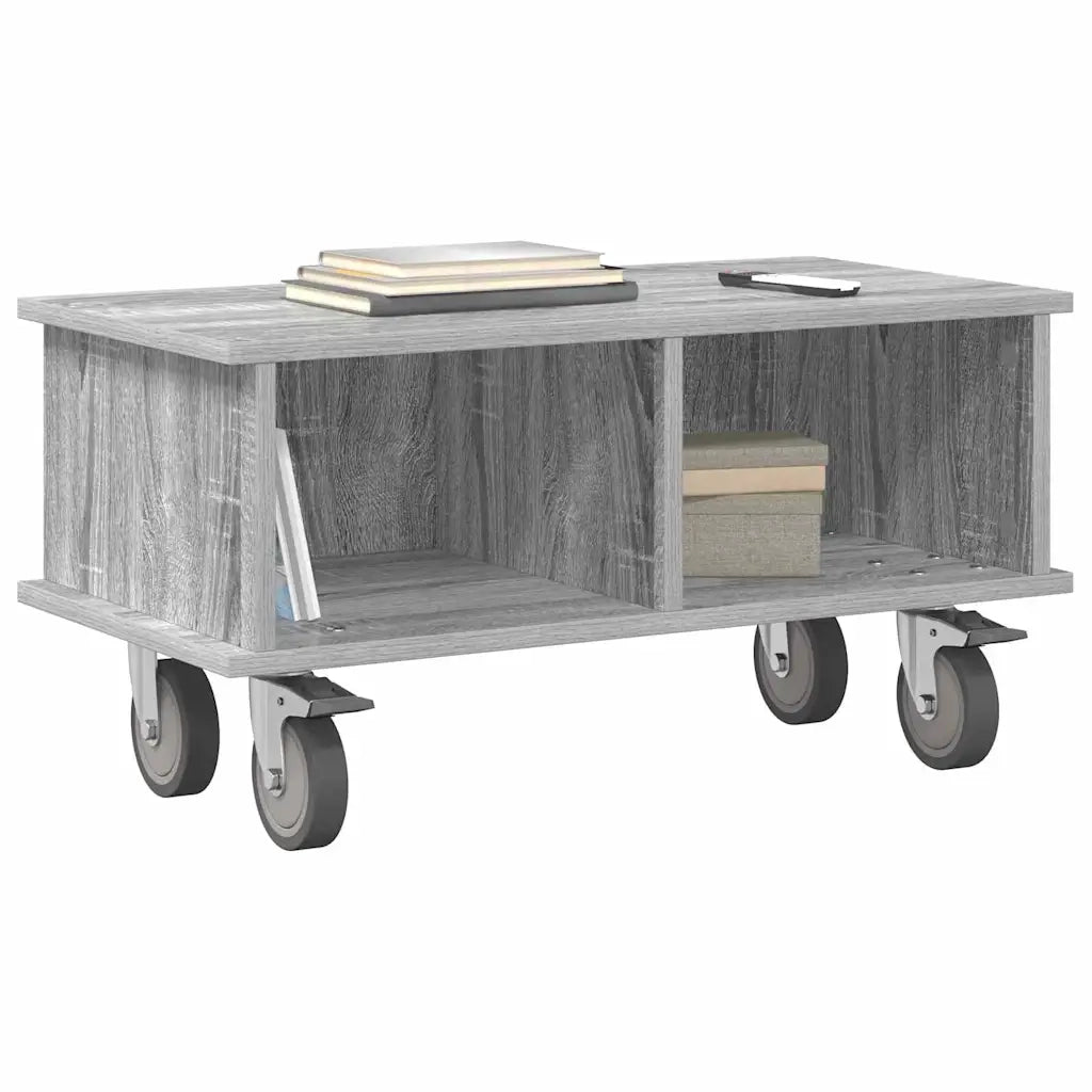 Supporto TV 68,5 x 35 x 35 cm Grigio Sonoma 891045