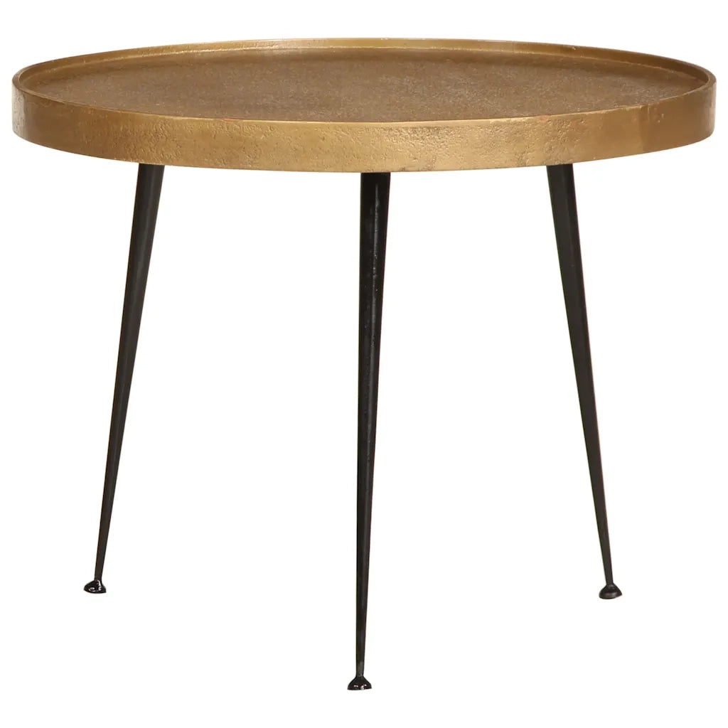 Tavolini da Salotto 2 pz Oro in Legno Multistrato 373637