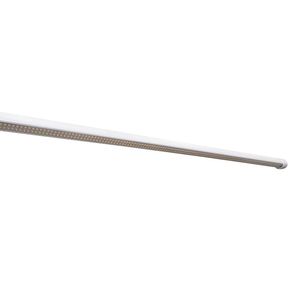 Plafoniera tubo neon crepuscolare con pannello solare cavo 5 mt soffitto camper campeggio giardino