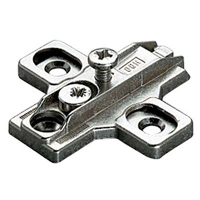 BASETTA CERNIERA INCASSO B2R3E SALICEZAMA NICH REGISTRABILE H.MM 3 MM 37X32