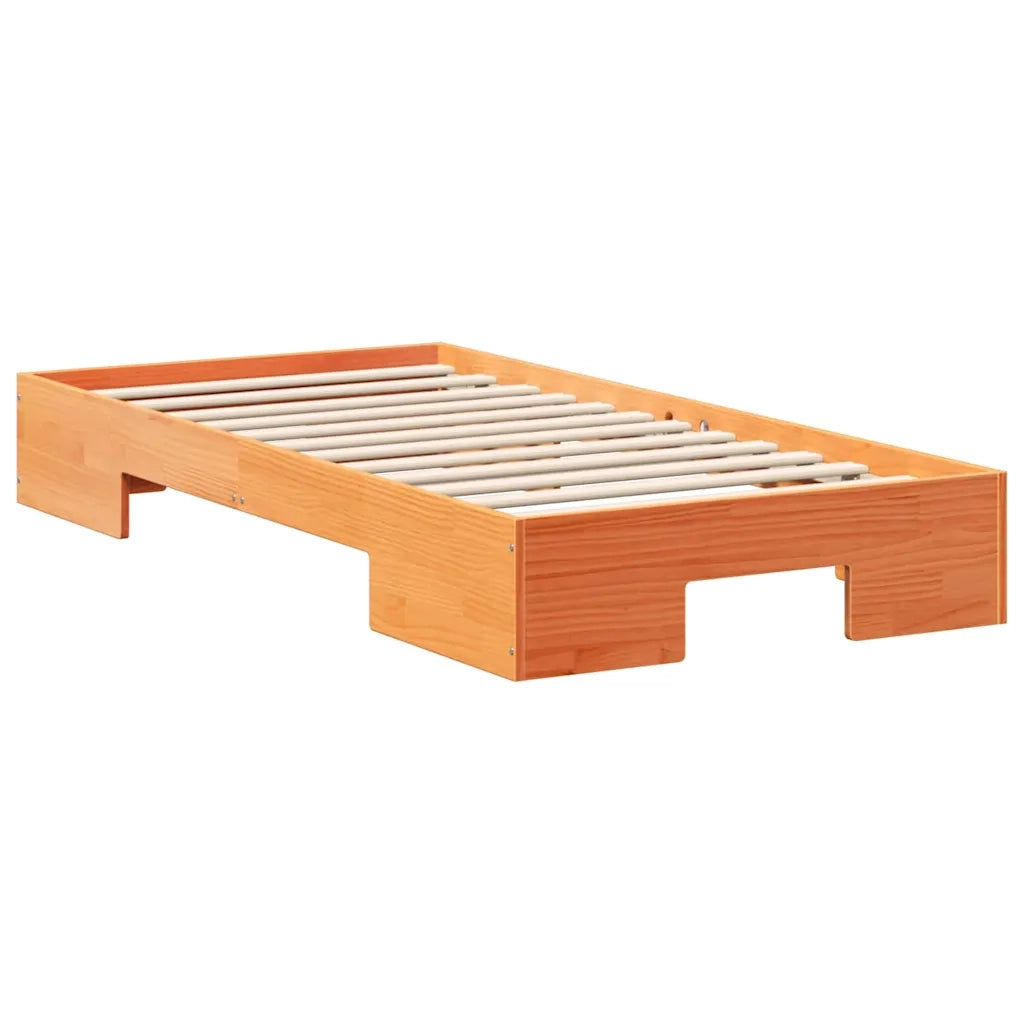 Struttura del letto Marrone 90 x 200 cm