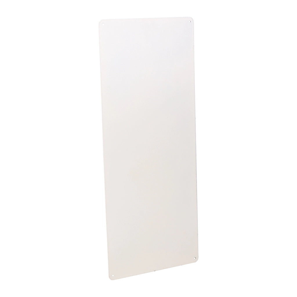 Targa in metallo marrone 20x50x0,6h
