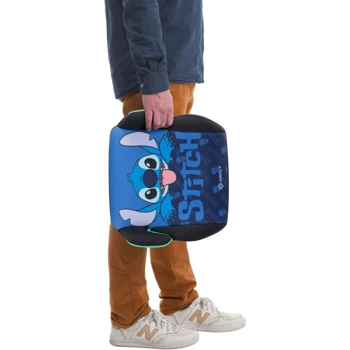 Seggiolino auto SAFETY 1st Disney Star Plus i-Safe Stitch Booster, Gruppo 3, con cintura, da 6 a 10-12 anni (36 kg), Classic Stitch