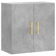 Mobile contenitore moderno a parete pratico 60 x 31 x 60 cm in legno composito grigio cemento 02_0048794