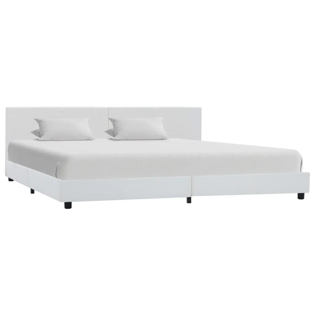 Giroletto Bianco in Similpelle 180x200 cm