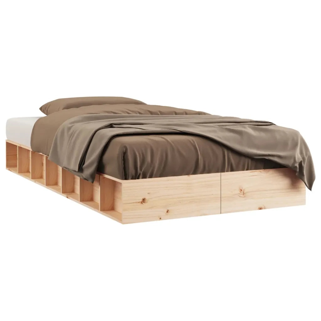 Giroletto-Struttura Letto 100x200 cm in Legno Massello