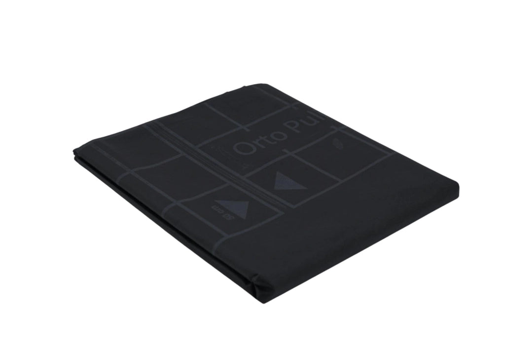 Telo Anti Erbacce TNT Orto Pulito 1,6x5 m, Tessuto Non Tessuto Nero per orto Quadri 10x10 cm, Telo Giardino Anti Erbacce 55 g/m2