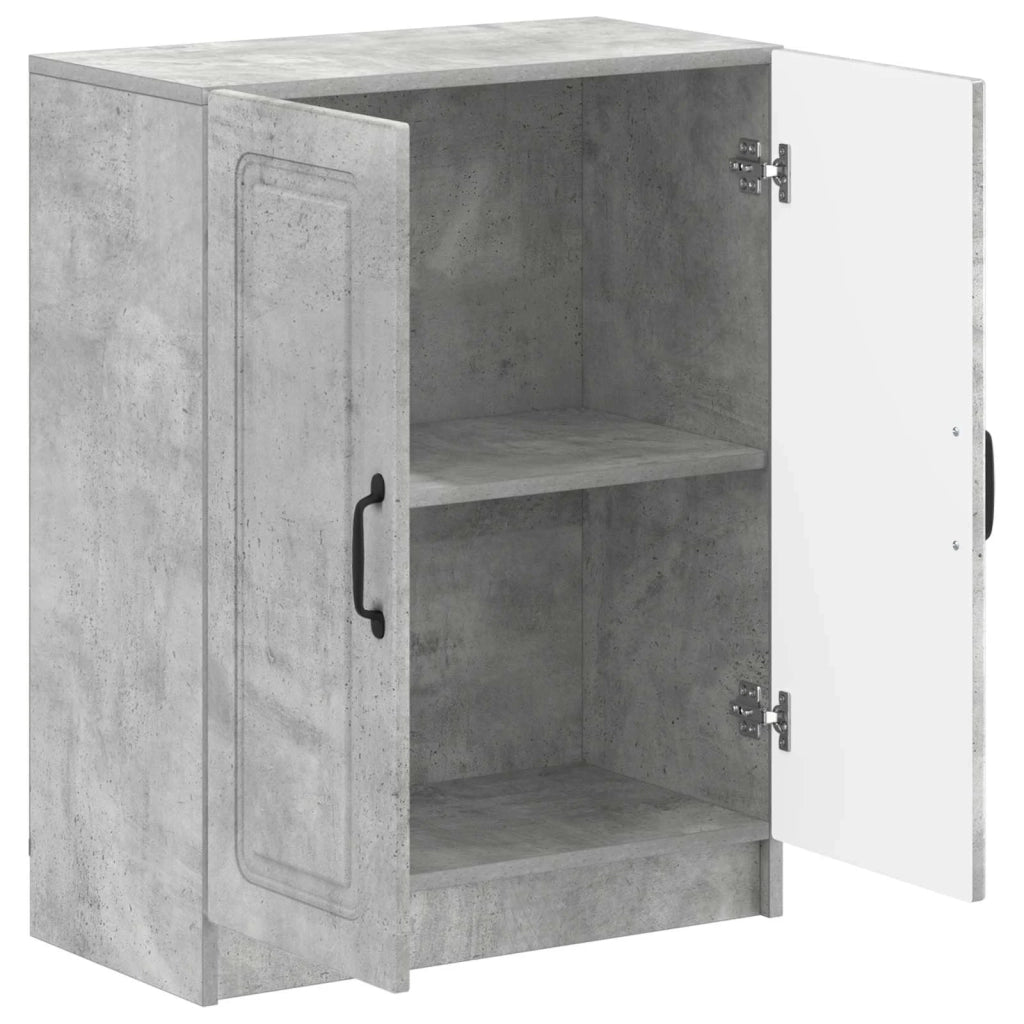 Mobiletto da Bagno UTRECHT Grigio Cemento 59,5 x 31 x 77 cm 897718