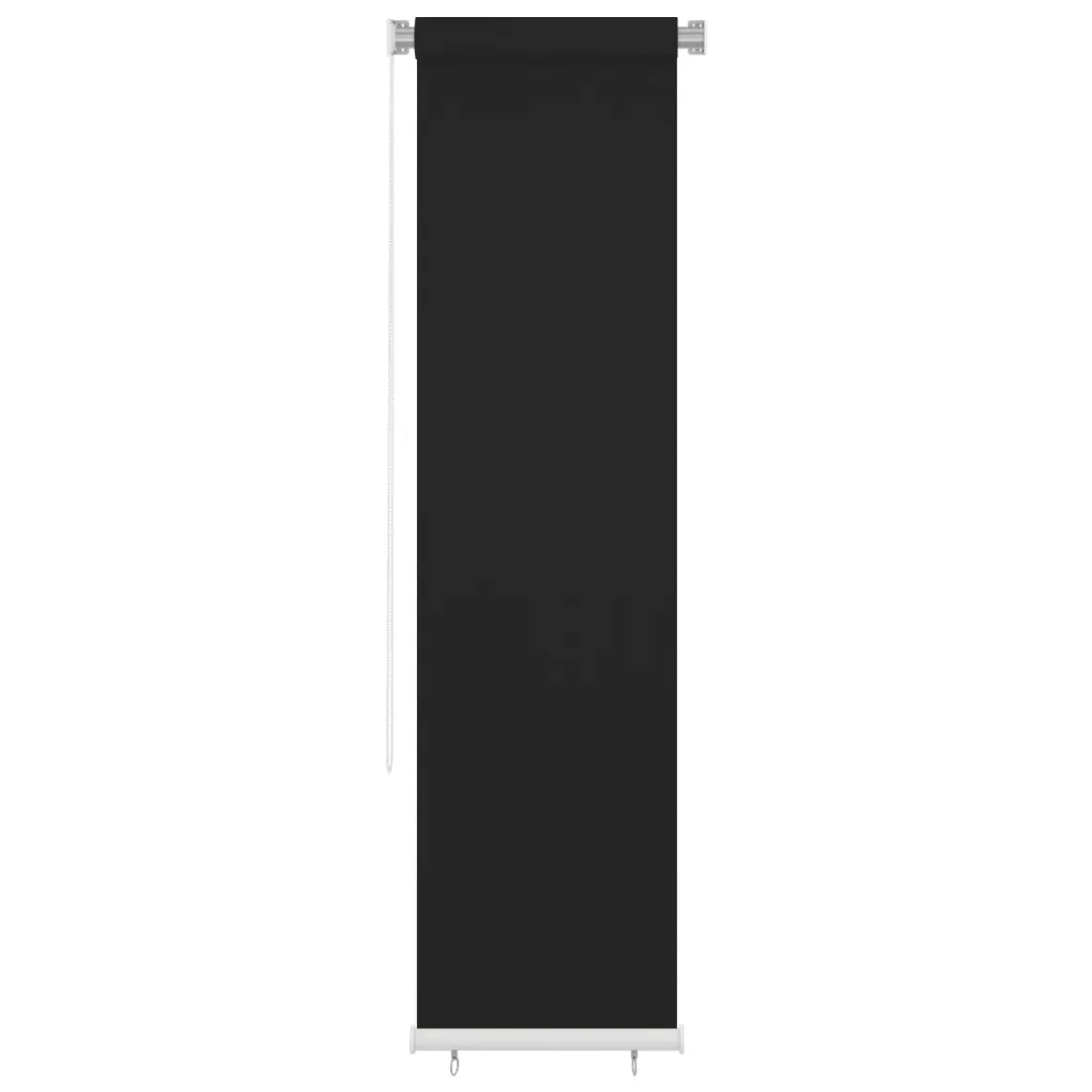 Tenda a Rullo per Esterni 60x230 cm Nera HDPE cod mxl 68293