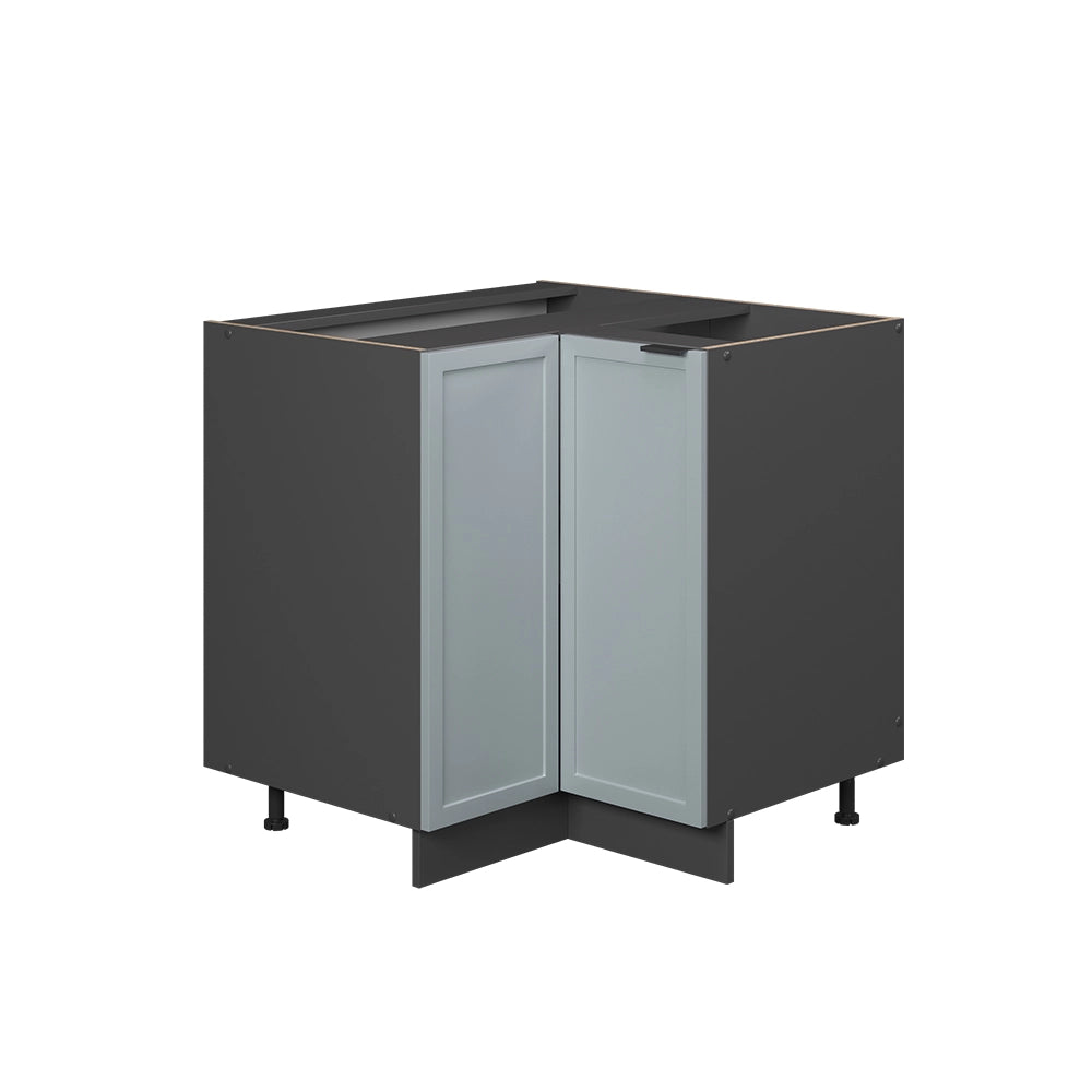 Vicco Mobile ad angolo cucina Blu-grigio chiaro 80.5 cm senza piano di lavoro