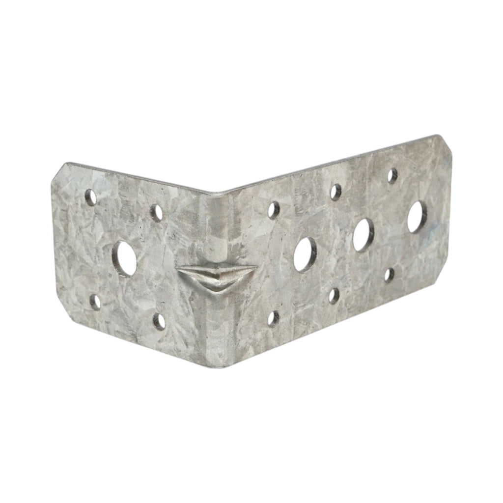 Biella rinforzata 120x75x55mm, spessore 2,5mm, acciaio zincato